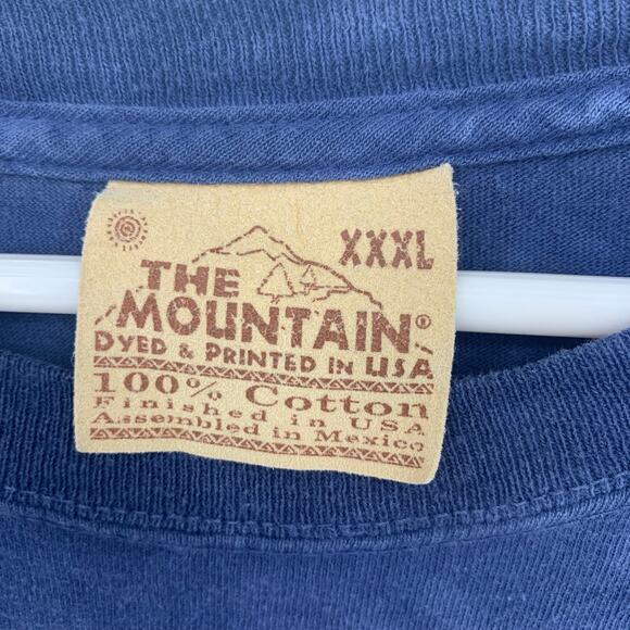The Mountain Cotton Dyed American Eagle T-Shirt Size XXXL - Picture 2 of 4